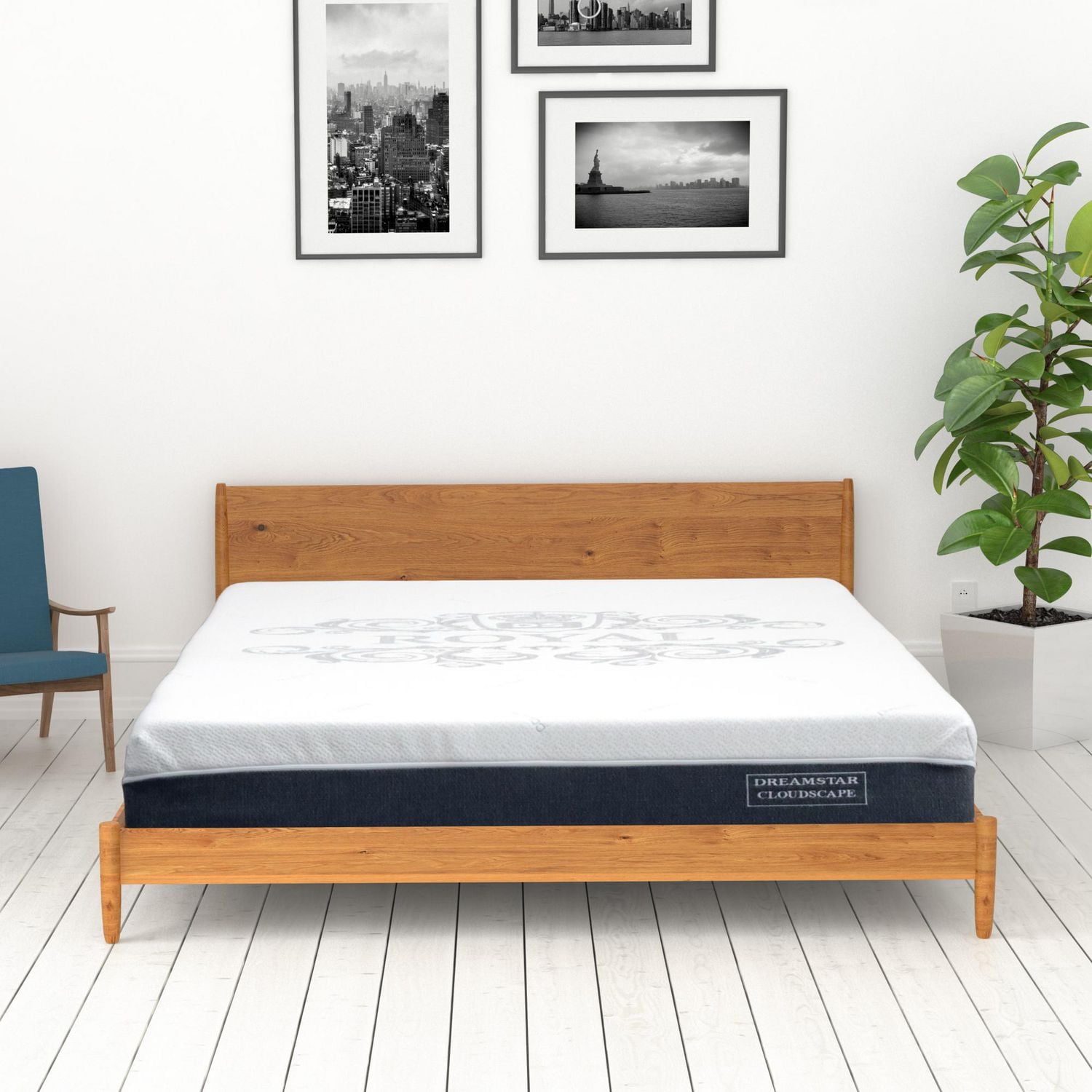 Cloudscape - Medium 12" Cooling Gel Foam Mattress