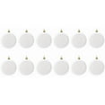 thumbnail image 2 of Neoyler 12Pack Christmas Ornaments Blank Round DIY Discs Shatterproof Lightweight Plastic for Personalized Painting and Stickers Suit for Tree Hanging Garland Gift Tags Crafts White 6.3in, 2 of 6