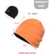 thumbnail image 3 of 1 gorro de esquí frío para exteriores, gorro para la cabeza, forro polar, gorro cálido a prueba de viento de doble cara, 3 of 6