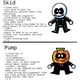 thumbnail image 3 of Muñeco De Personaje De Juego De Juguete De Peluche De Dibujos Animados Para Decoración De Habitación Regalo De Niños Vogacara FN008365-04, 3 of 6