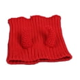 thumbnail image 2 of Gorro de punto para perros, para clima frío, resistente al viento, suave, bonito y cálido para invierno. M, 2 of 6