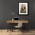 thumbnail image 4 of Demeter Koko 17x24 Black Modern Framed Museum Art Print Titled - Peasante with Calf, 4 of 5