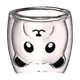 thumbnail image 1 of Cute Mugs Glass Double Wall Insulated Glass Espresso Cup, Coffee Cup, Tea Cup, Milk Cup (panda), 1 of 4