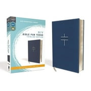 Niv, Bible for Teens, Thinline Edition, Leathersoft, Blue, Red Letter Edition, Comfort Print (Other)