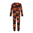 thumbnail image 5 of Halloween Family Matching Pajamas Sets, Halloween Family Loungewear, SpiderWeb Printed Holiday PJS Sleepwear, Halloween Soft Home Relaxing Night Clothes Matching Pjs Set Home Clothes, 5 of 6