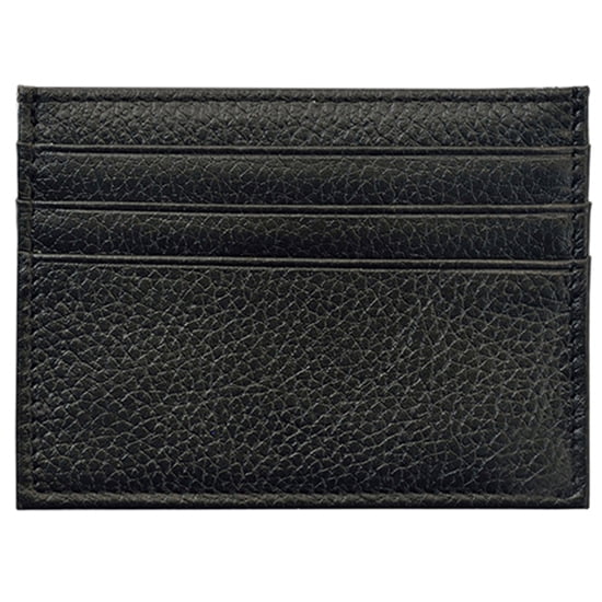 Flmtop Men's Slim Credit Card Holder Faux Leather Wallet