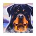 thumbnail image 2 of "Rottweiler's Regal Gaze" - Canvas, 2 of 25