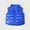 Blue, variant on IVEYRTF Kids Boys Girls Sleeveless Quilted Vests Puffer Jacket Warm Outerwear Fall Winter Clothing for Children Toddler Youth Cold Weather Stand Collar Coat(Blue#1,3-4 Years)