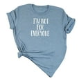 thumbnail image 2 of Floenr Mens T Shirts,Adult Women Men O-Neck Short Sleeve Letter Print Soft amily Gifts Top T-Shirt, 2 of 5