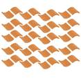 thumbnail image 2 of 600 Pcs Tuiles de Toit Modèle Ensemble de Construction Tuiles Miniatures Rouges pour Décoration de Jardin Cuisine Paysage DIY, 2 of 8