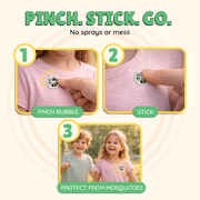Citronella Mosquito Repellent Patches, Bug Stickers, 24 Patches