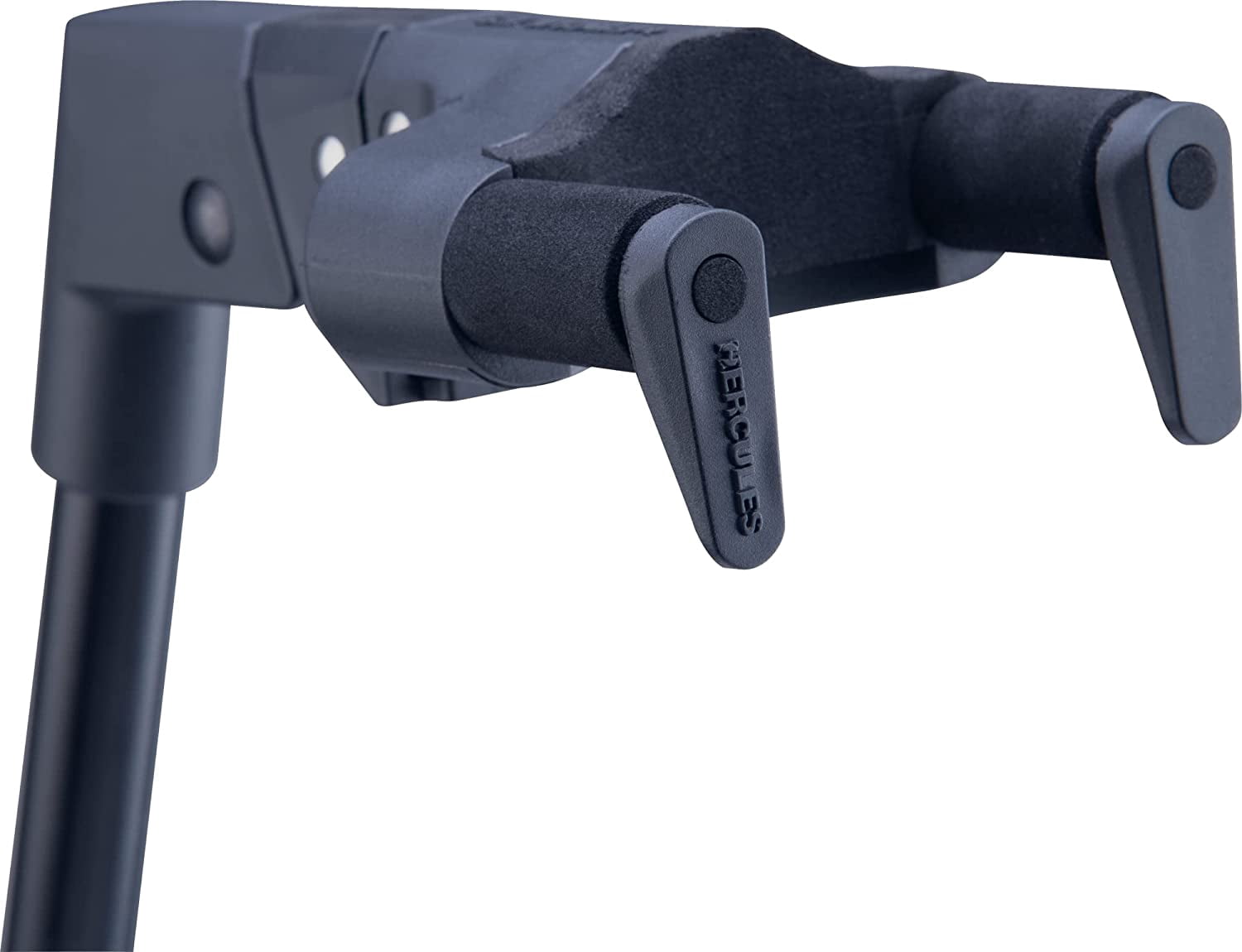 UKS100B Auto Grip Ukulele Stand - Black, Foldable Instrument Holder with Foam Padding for Soprano to Baritone