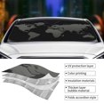 thumbnail image 5 of XMXY Car Sun Shade Windshield, Map of The World Automotive Front Window Sun Visor for Cars SUV Trucks, Medium Size, 5 of 8