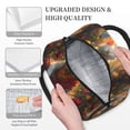 thumbnail image 3 of Disketp Sunshine Flower Meditating Cat Bolsa Térmica para Almuerzo, Lonchera con Abertura Amplia y Gran Capacidad, Organizador Reutilizable para Mujeres, Hombres y Adultos, 3 of 6