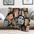 thumbnail image 6 of Cillian Murphy Blanket Cool #7 Throw Blankets Ultra Soft Flannel Lightweight Throws for Couch, Bed, All Seasons Use 30"*40"（76 * 100cm）, 6 of 6
