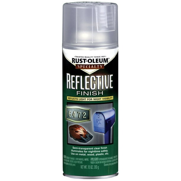 SPECIALTY 214944 Reflect. Coating Spray Paint, Clear, 10 oz Walmart
