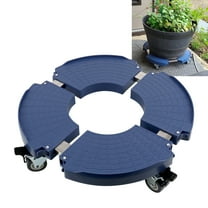 RYANSTAR RACING Adjustable Plant Caddy with Wheels, 15-20 inch Adjustable Plant Stand with Lockable Casters for Easy Moving