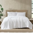 thumbnail image 4 of Beatrice Home Fashions, GOTS Organic Cotton Blanket, Full/Queen, White, 4 of 4