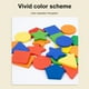 thumbnail image 2 of Juguetes de desarrollo Caja de clasificación de forma de color de madera Música de juego para niños mayores de 2 años, 2 of 8
