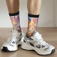 thumbnail image 6 of Logiee Trio Of Dripping Cones Print Adult Socks for Men & Women,Calf Socks, Ankle Socks,Boots Socks,Breathable Casual Sock,Unisex Crew Socks, 6 of 6