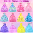 thumbnail image 2 of Juego de 84 piezas de ropa y accesorios para muñecas MINIFUN con muñeca, 2 of 7