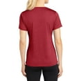 thumbnail image 2 of Mafoose Women's Heather Contender Scoop Neck Tee Pink Scarlet Heather X-Large, 2 of 5