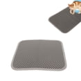 thumbnail image 1 of Almohadilla de para gatos para evitar resbalones, parte inferior impermeable, capa de eva, cubierta de caja para trampa de para gatos, alfombrilla impermeable párrica, 1 of 7