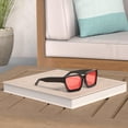 thumbnail image 2 of Gafas de Sol VANLINKER VL9731 Cuadradas Gruesas en Negro/Rojo para Hombre y Mujer, 2 of 6