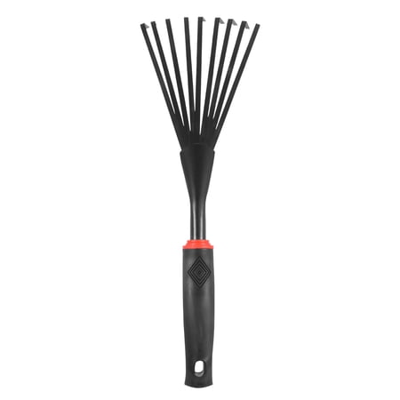 OUNONA Rake Rakes Leaf Garden Gardening Grass Leaves Plowing Dead Lawn Tool Metal Yard Landscaping