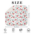 thumbnail image 4 of Pioneer Flower Floral Print Pattern Kitchen Dish Drying Mat 1 Pack, Ultra Absorbent Microfiber Drainer Mat, 16"x18", 4 of 6