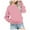 Pink, variant on Zshosam Sweatshirt Girl Toddler Kids Baby Boy Girl Sweatshirt Pullover Tops Fall Winter Clothes,Grey 5-6 Years
