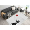 thumbnail image 4 of Girl Balloon Graffiti Rugs, Floor Rug, Banksy Graffiti Rugs, Home Decor Rugs, Banksy Rugs, Classic Rug, Popular Rugs, Cool Rug, Entry Rugs, 2.6'x4' - 80x120 cm, 4 of 8