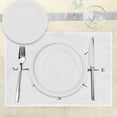 thumbnail image 3 of Ambesonne Compass Place Mats Set of 4, Seamanship Sail, Standard Size, Charcoal Grey White, 3 of 6