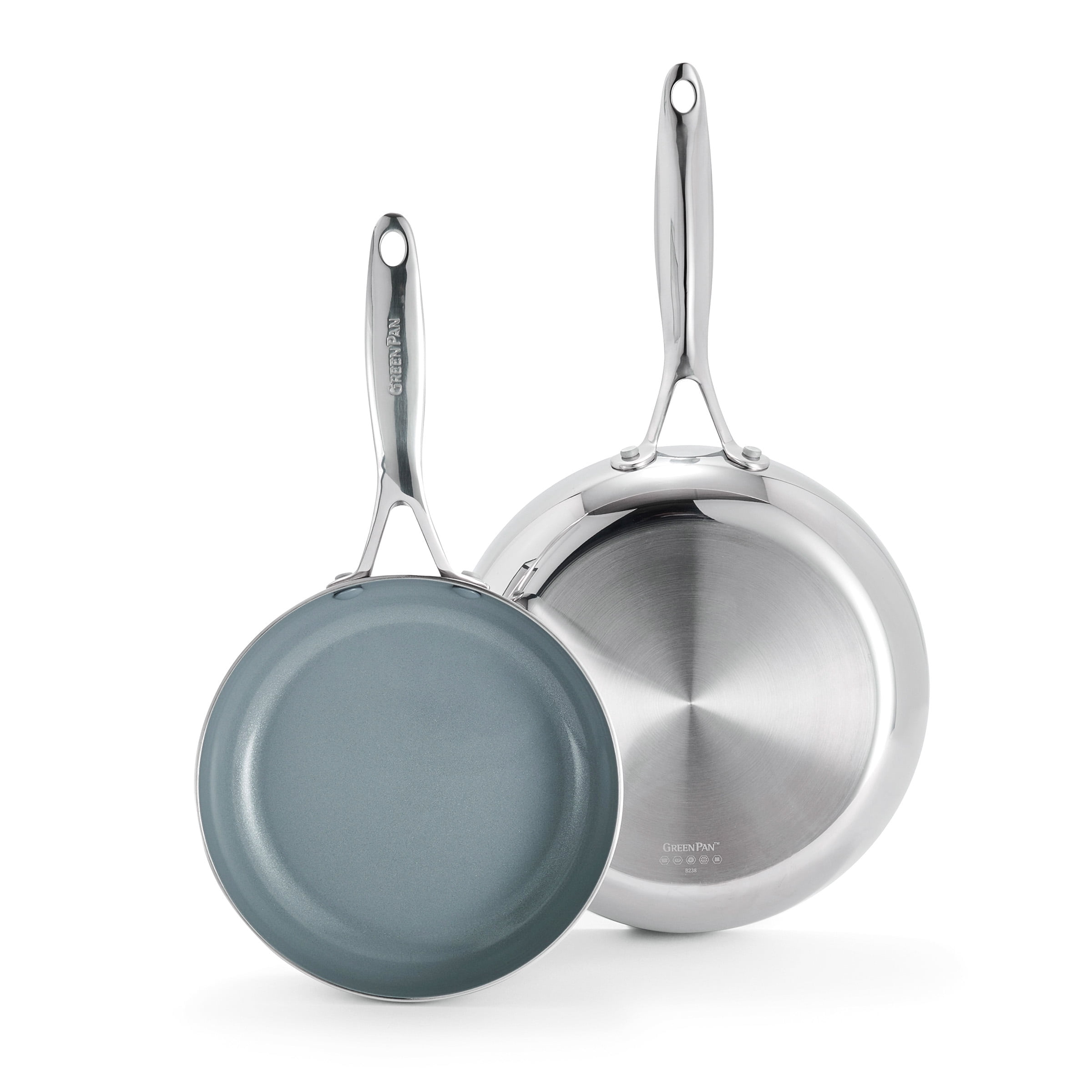 Babish Set Pentole Professionali 10 Pezzi 3 Strati - Acciaio Inox, Antiossido, Cucina Da Chef!