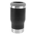 thumbnail image 2 of Cold Insulation Cup, Portable Durable Stylish Black Vacuum Cold Insulation Tumbler 304 Stainless Steel Double Layer  For Daily, 2 of 8