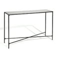 thumbnail image 5 of SAFAVIEH Couture Jessa Glam Metal Console Table, Black/White, 5 of 11