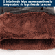 thumbnail image 2 of Guantes De Cuero Térmicos Impermeables Frio Para Moto Bici NEGRO TIPO PIEL, 2 of 5