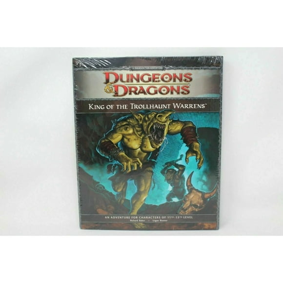 Dungeons and Dragons DRD 4E P1 KINGS OF THE TROLLHAUNT Warren