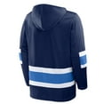 thumbnail image 3 of Men's Fanatics Navy Winnipeg Jets Prime Time Fleece Hoodie, 3 of 4