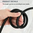 thumbnail image 7 of 1 Pcs Universal Silicone Vacuum Tubing Hose High Temperature 6FT 3/16" 4mm ID 3mm Thickness Automotive Vacuum Line 130PSI Max Pressure Black Silicone, 7 of 7