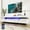 White Marbling-70.9", variant on ChVans Large LED TV Stand for 75/85" TV with Power Outlets, Living Room Entertainment Center with Storage Drawers&Cabinets Furniture, Black High Gloss TV Cabinet Console Table-70.9"