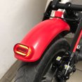 thumbnail image 1 of Guardabarros trasero para scooter con luz trasera para M365/M365 Pro (guardabarros rojo + luz trasera), 1 of 5