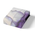 thumbnail image 4 of Erosebridal Black Purple Marble Bedding King Size Watercolor Aesthetic Duvet Cover, Abstract Marbling Bed Set Stone Pattern Comforter Cover, Gold Metallic Quilt Cover Bedroom Decor, 4 of 6