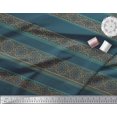 thumbnail image 3 of Soimoi Polyester Crepe Fabric Stripe & Mandala Kaleidoscope Print Fabric by Yard 52 Inch Wide, 3 of 3
