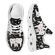 thumbnail image 1 of Zapatos planos con estampado divertido de dientes de dentista para mujer, zapatillas azules con cordones, calzado transpirable de verano para adolescentes, 1 of 6