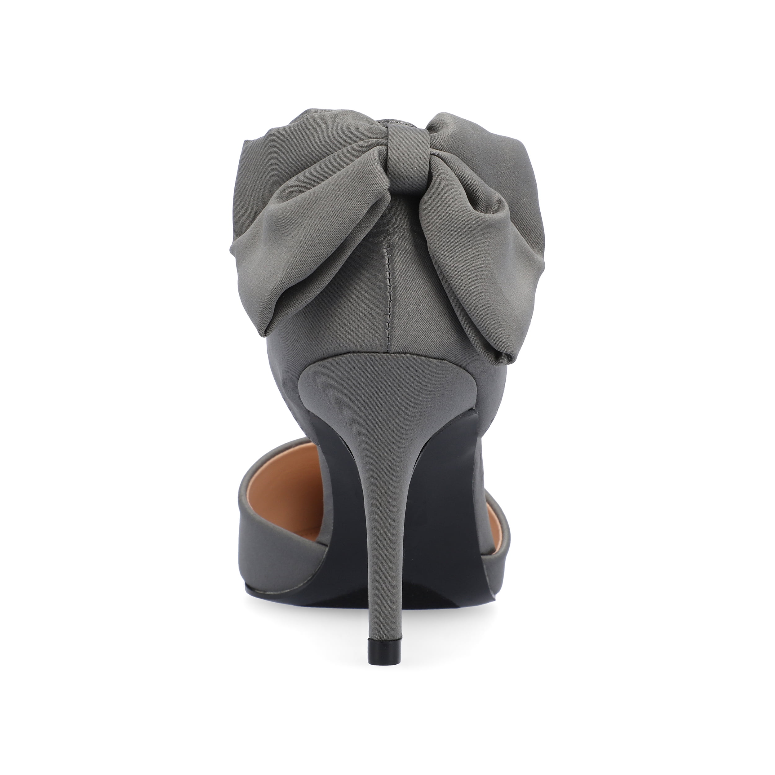 Journee Womens Tanzi Pointed Toe Mid Heel Evening Pumps