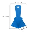 thumbnail image 2 of Unique Bargains 12pcs Inside Corner Trowel 4 Inch Drywall Corner Tool Plastic Corner Knife for Spackling Wallpaper, Blue, 2 of 5