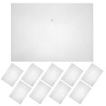 thumbnail image 1 of 20 piezas sobres para documentos, bolsas para archivos con botones, carpetas de archivos transparentes, bolsas de plástico para almacenamiento de documentos (A3), 1 of 6