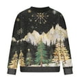 thumbnail image 5 of Christmas Sweaters for Men - Men Sweaters, Mens Christmas Tree Pattern Sweaters Christmas Cozy Sweater Long Sleeve Crew Neck Tops Pullover Sweaters, 5 of 5
