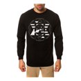 thumbnail image 2 of Black Scale Mens The Constitution Of Scvle LS Graphic T-Shirt, Black, Medium, 2 of 2
